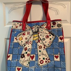 Brighton canvas ‘LOVE’ tote. Never used, great colors!